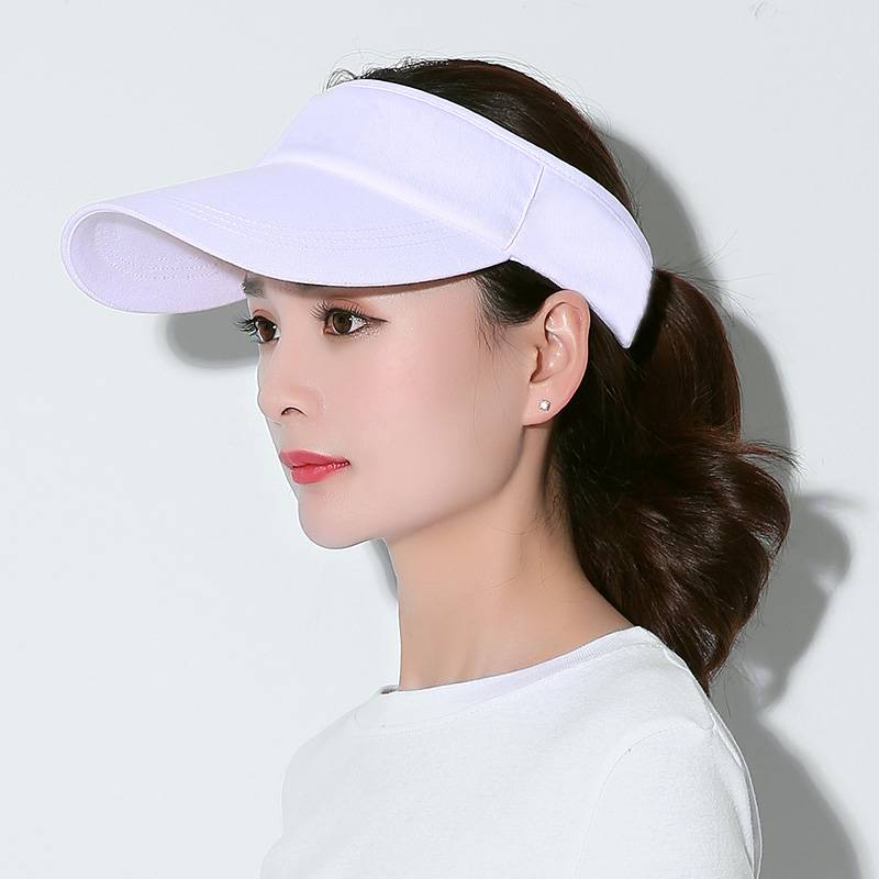 帽子女夏天空顶帽男遮脸太阳帽户外韩版百搭出游防晒遮阳帽鸭舌帽