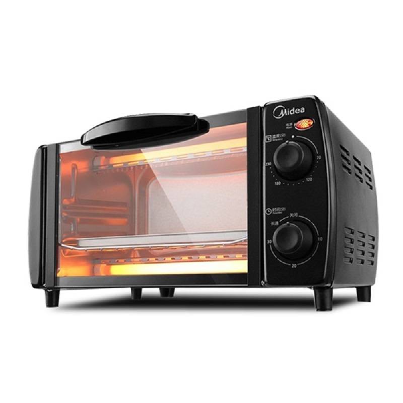 Midea/美的 T1-L101B/108B电烤箱家用烘焙蛋糕饼干迷你小型全自动