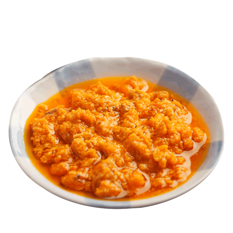 【第2件半价】秃黄油蟹黄酱膏原味拌饭即食螃蟹肉酱罐装海鲜凸粉