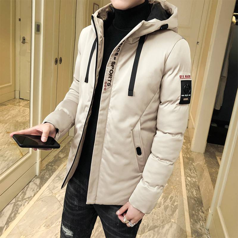棉衣男2019新款韩版潮流加厚棉袄潮牌男士羽绒棉服冬装外套男