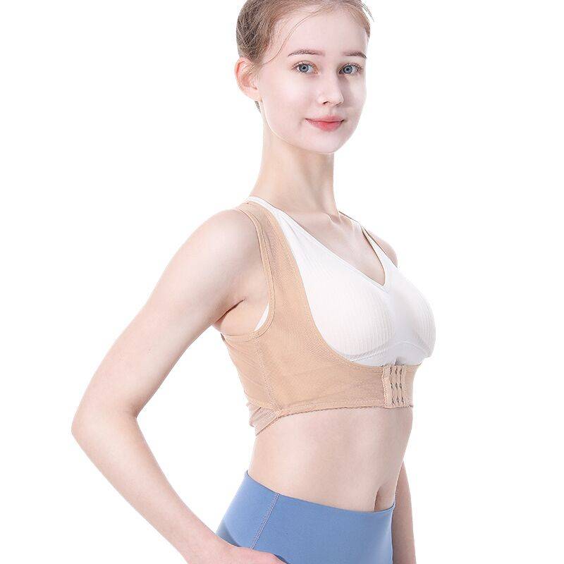 揹背佳驼背矫正器纠正带女成年人收副乳背部防驼背隐形胸托神器