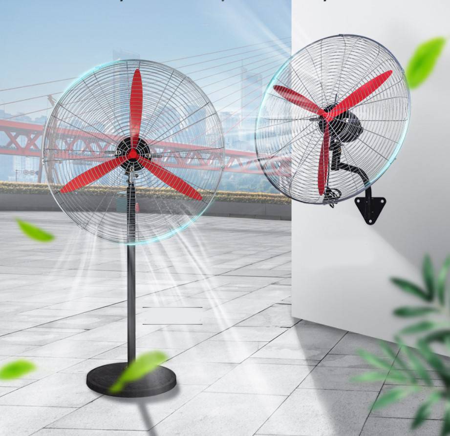 工业电风扇强力落地扇大功率牛角扇立式商用工厂壁扇大风量壁挂式