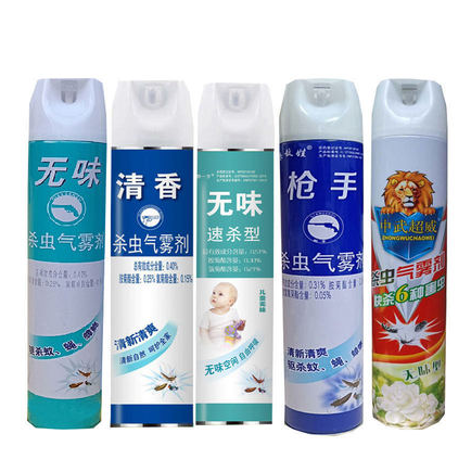 5瓶杀虫剂家用灭虫特效蚊子药灭苍蝇蚂蚁孕婴儿童型杀虫喷雾剂750