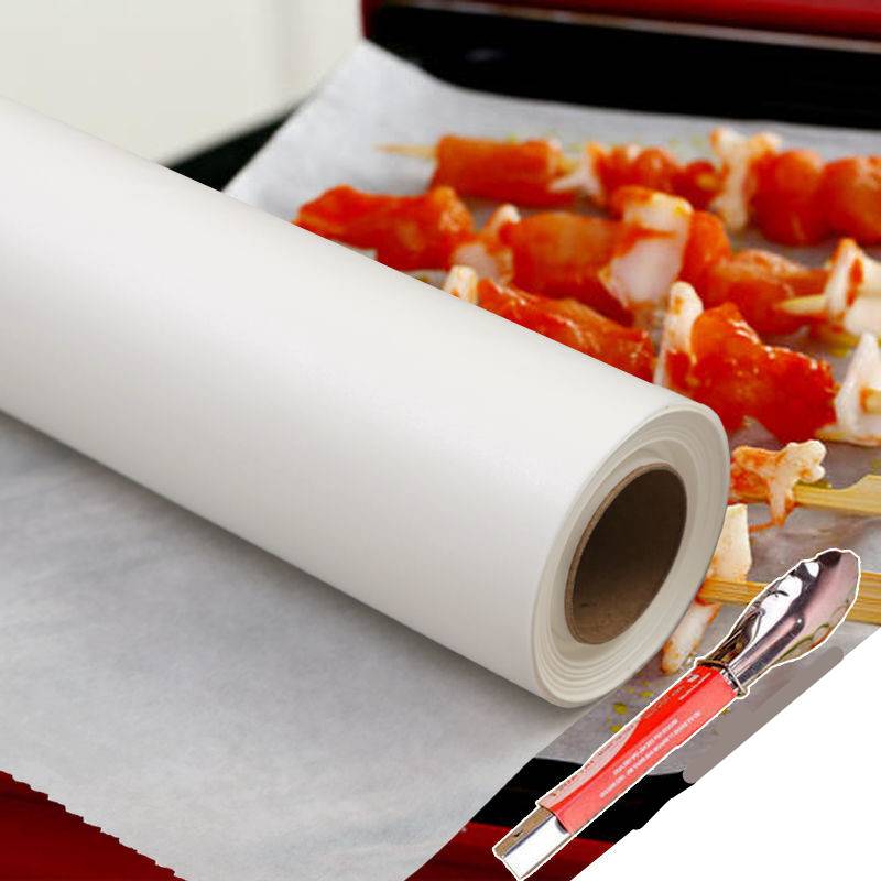 加厚烧烤油纸烤肉吸油纸烤箱烘焙面包蛋糕纸硅油纸烤盘用纸硅油纸