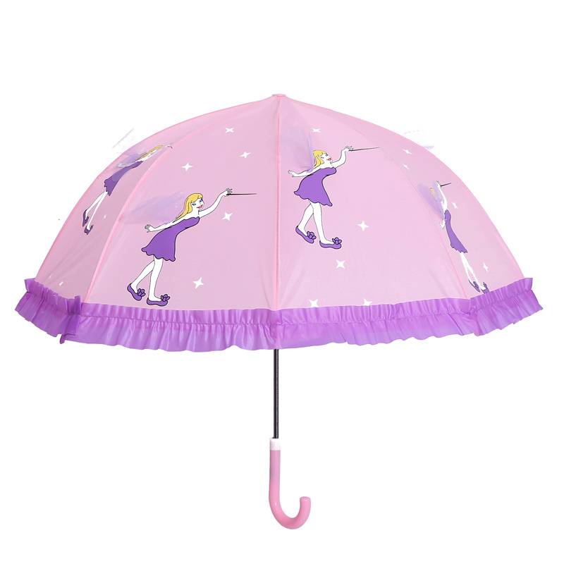 儿童雨伞女小孩宝宝雨伞儿童伞遮阳长柄小童伞男创意公主伞幼儿园