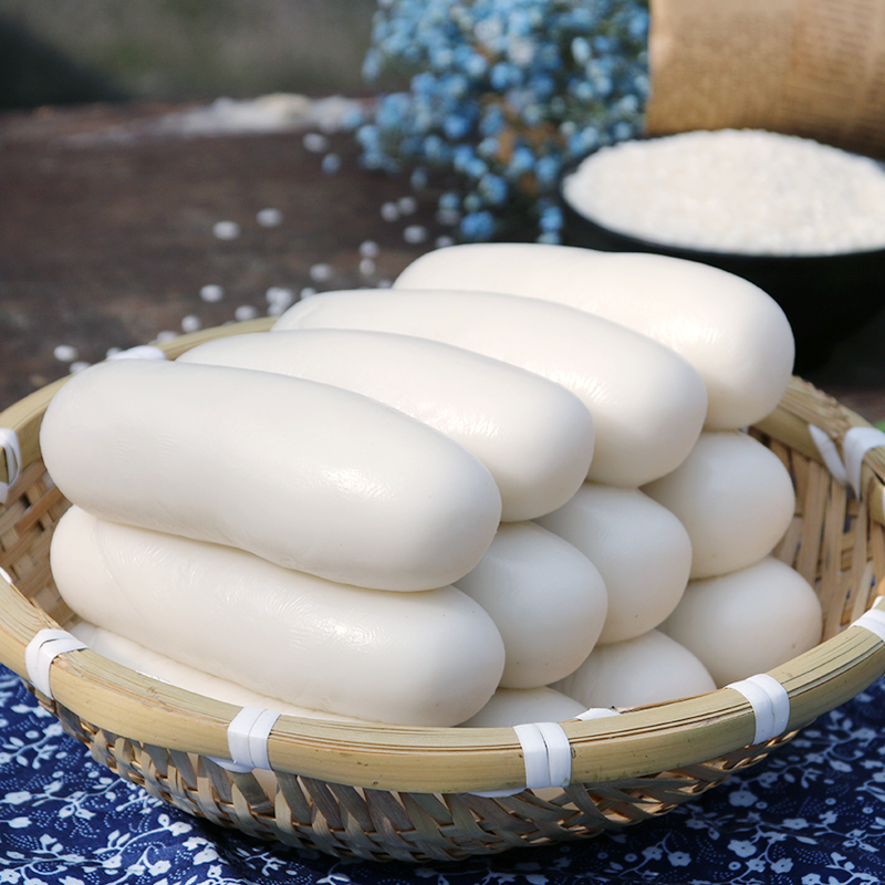 浙江特产正宗宁波年糕水磨手工年糕炒年糕宁波年糕 2包装共1000g