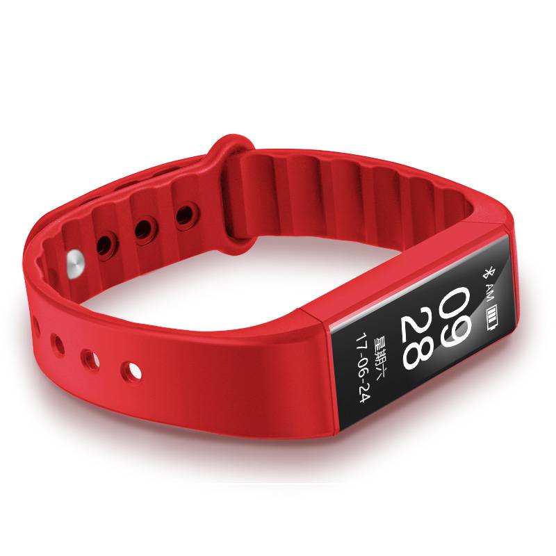 全程通全面屏心率手环安卓苹果