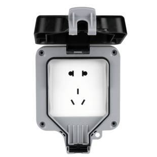 防水插座防雨室外露天浴室厨房卫生间户外全遮防水盒电源插座面板