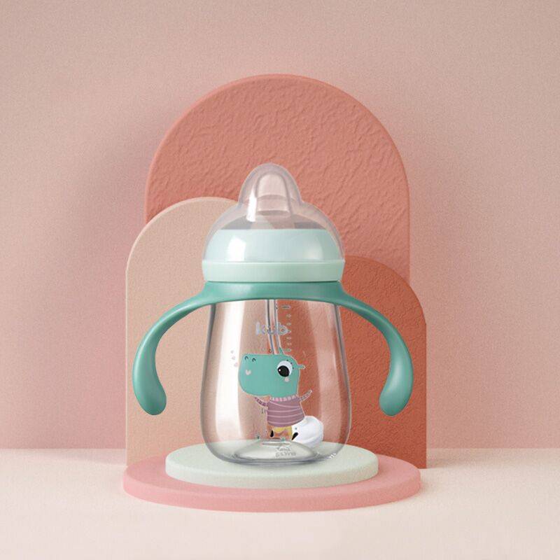 kub可优比儿童水杯婴儿鸭嘴杯吸管杯