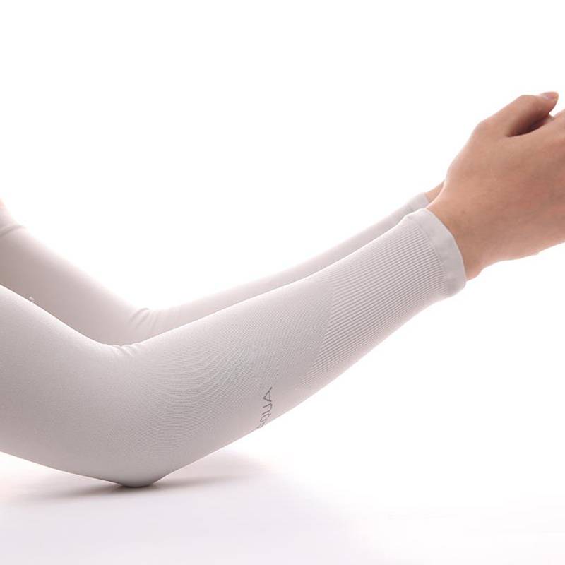 夏冰爽袖防晒女防紫外线冰丝袖子加长款袖套男手臂套袖手袖护臂潮