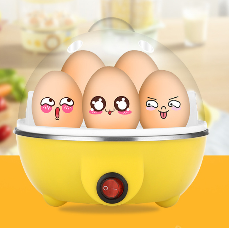 霖叶侬多功能煮蛋器家用小型蒸蛋神器厨房1人自动断电蛋羹早餐机