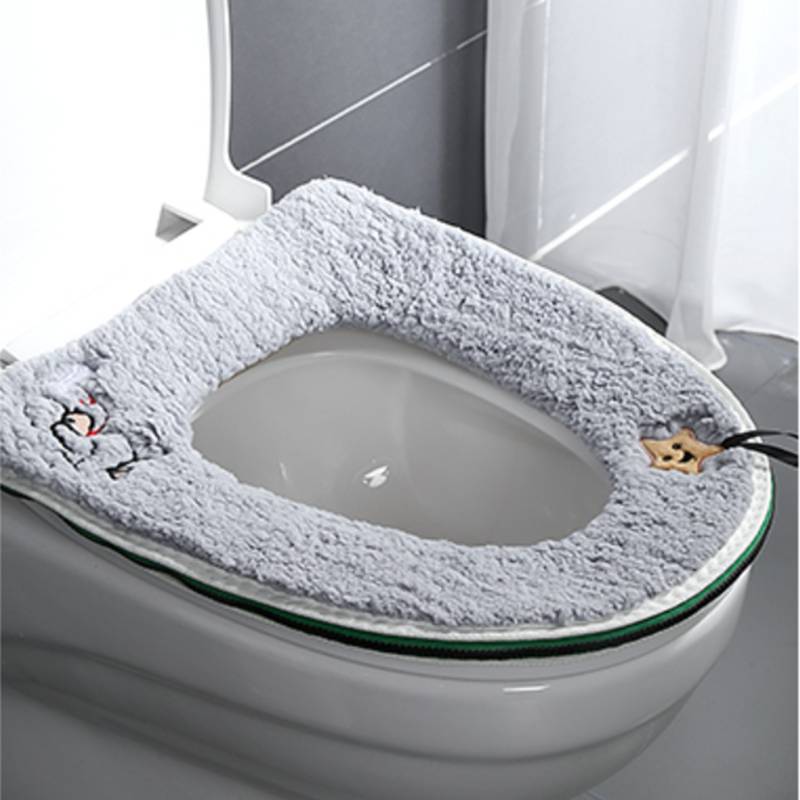 送马桶垫贴丨加厚羊羔绒马桶垫