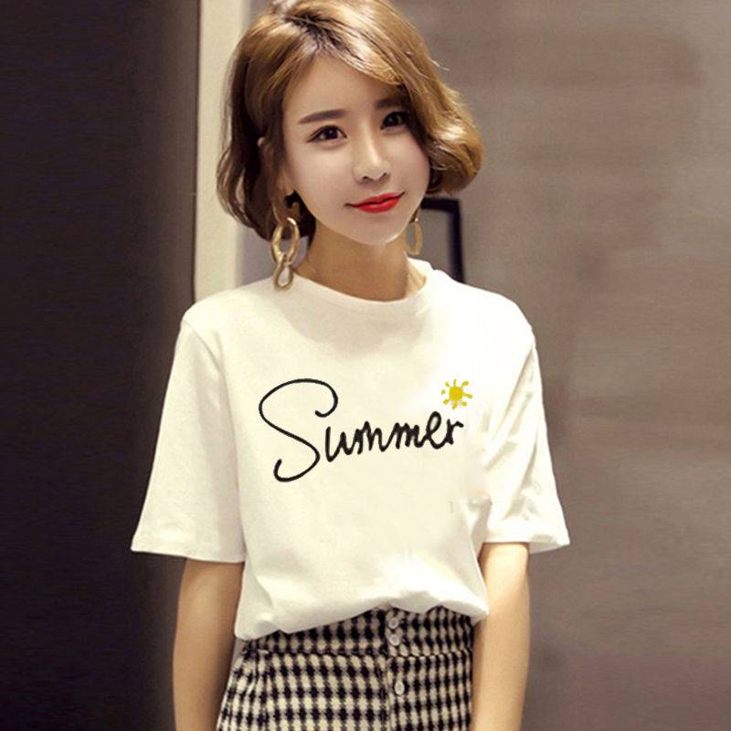 短袖宽t恤女