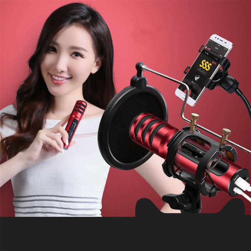 全民k歌麦克风话筒直播设备声卡套装主播唱歌k歌神器手机电脑通用